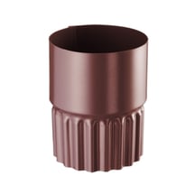 Stalen dakgoot voordeelpakket 5 m | Ø 125/90 mm | 8017 - Chocoladebruin #10