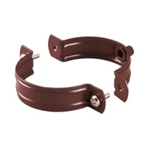 Stalen dakgoot voordeelpakket 5 m | Ø 125/90 mm | 8017 - Chocoladebruin #11