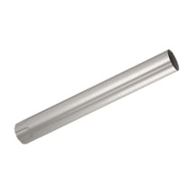 Stalen dakgoot voordeelpakket 6 m | Ø 125/90 mm | 9007 - Grijs aluminiumkleurig #9