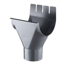 Stalen dakgoot voordeelpakket 8 m | Ø 125/90 mm | 7024 - Grafietgrijs #7