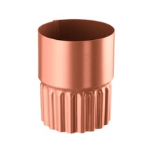 Stalen dakgoot voordeelpakket 8 m | Ø 125/90 mm | 8004 - Koperbruin #10
