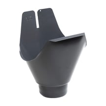 Stalen dakgoot voordeelpakket 8,00 m | Ø 150/100 mm | Kleur grafiet #7