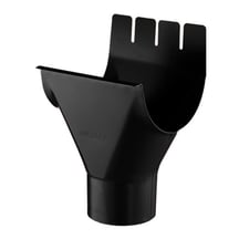 Stalen dakgoot voordeelpakket 9 m | Ø 125/90 mm | 9005 - Gitzwart #7