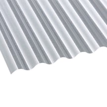 Acrylaat golfplaat | 76/18 | 3,00 mm | Helder | C-Structuur | 2000 mm #1