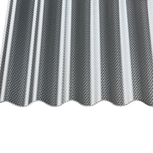 Acrylaat golfplaat | 76/18 | 3,00 mm | Grafiet | Honingraatstructuur | 2000 mm #4