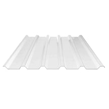 Polycarbonaat damwandplaat | 207/35 | 1,00 mm | Helder | Dubbelzijdige UV-bescherming | 2000 mm #1