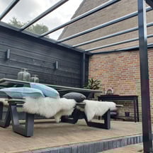 Polycarbonaat damwandplaat EZ Glaze | 40/600 | 3,00 mm | Helder | 3000 mm #12