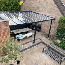 Polycarbonaat damwandplaat EZ Glaze | 40/600 | 3,00 mm | Helder | 3000 mm #11