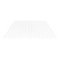Polycarbonaat golfplaat | 76/18 | 2,60 mm | Opaal wit | Honingraatstructuur | 2000 mm #1