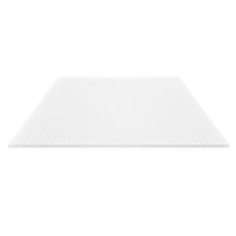 Polycarbonaat kanaalplaat | 16 mm | Breedte 1200 mm | Opaal wit | Extra sterk | 2000 mm #1