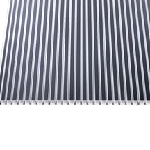 Polycarbonaat kanaalplaat | 16 mm | Breedte 980 mm | Helder / antraciet gestreept | Dubbelzijdige UV-bescherming | #3