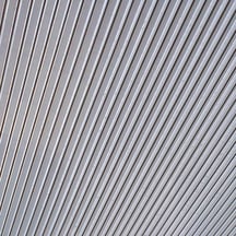 Polycarbonaat kanaalplaat | 16 mm | Breedte 980 mm | Helder / antraciet gestreept | Dubbelzijdige UV-bescherming | #5
