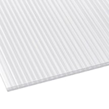 Polycarbonaat kanaalplaat | 16 mm | Breedte 980 mm | Opaal wit | Extra sterk | 2000 mm #1