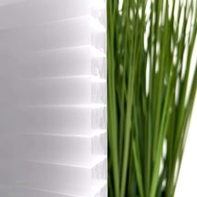 Polycarbonaat kanaalplaat | 25 mm | Breedte 980 mm | Opaal wit | Extra sterk en warmtewerend | 2000 mm #3