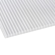 Polycarbonaat kanaalplaat | 25 mm | Breedte 1200 mm | Helder | Extra sterk | 2000 mm #1