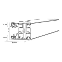 Mendig | Randprofiel | 32 mm | Thermo/Classic | Aluminium | Blank | 2500 mm #3