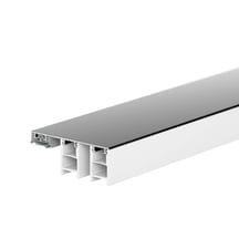 Mendig | Randprofiel | 6 - 11 mm | Aluminium | Donkergrijs | 4500 mm #1
