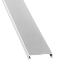 Klemdeksel | Voor A1-A3 profiel | Aluminium | Zilver | Lengte 3000 mm #1