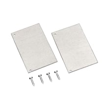 Zijkapjes | Aluminium | Voor muuraansluitprofiel #1