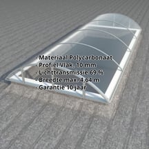 Alumon lichtstraat | Type 1/5 | Dagmaat 3,70 m | Helder #2