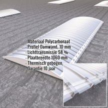 Stabilight lichtstraat | Type GT38/10 | Dagmaat 2,20 m #2
