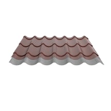 Dakpanplaat 2/1060 | Anti-Drup 1000 g/m² Staal 0,50 mm | 25 µm Polyester | 8012 - Roodbruin Dakpanplaat 2/1060 | Anti-Drup 1000 g/m² | Staal 0,50 mm | 25 µm Polyester | 8012 - Roodbruin #5