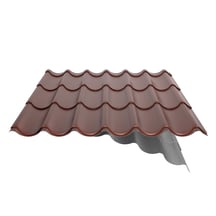 Dakpanplaat 2/1060 | Anti-Drup 1000 g/m² Staal 0,50 mm | 25 µm Polyester | 8012 - Roodbruin Dakpanplaat 2/1060 | Anti-Drup 1000 g/m² | Staal 0,50 mm | 25 µm Polyester | 8012 - Roodbruin #6