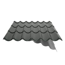 Dakpanplaat 2/1060 | Anti-Drup 700 g/m² | Restpartij Staal 0,40 mm | 25 µm Polyester | 6020 - Chroomoxydegroen Dakpanplaat 2/1060 | Anti-Drup 700 g/m² | Restpartij | Staal 0,40 mm | 25 µm Polyester | 6020 - Chroomoxydegroen #6
