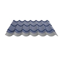 Dakpanplaat 2/1060 | Anti-Drup 700 g/m² | Staal 0,50 mm | 25 µm Polyester | 5010 - Gentiaanblauw #5