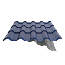 Dakpanplaat EUROPA | Anti-Drup 1000 g/m² | Staal 0,50 mm | 25 µm Polyester | 5010 - Gentiaanblauw #4