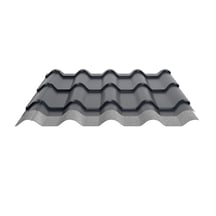 Dakpanplaat EUROPA | Anti-Drup 1000 g/m² Staal 0,50 mm | 25 µm Polyester | 7016 - Antracietgrijs Dakpanplaat EUROPA | Anti-Drup 1000 g/m² | Staal 0,50 mm | 25 µm Polyester | 7016 - Antracietgrijs #4