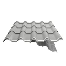 Dakpanplaat EUROPA | Anti-Drup 1000 g/m² | Staal 0,50 mm | 25 µm Polyester | 9006 - Zilver-Metallic #5