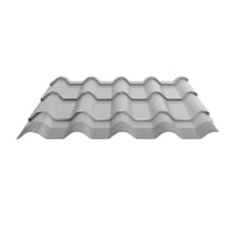 Dakpanplaat EUROPA | Anti-Drup 1000 g/m² | Staal 0,63 mm | 25 µm Polyester | 9006 - Zilver-Metallic #4