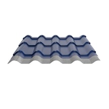 Dakpanplaat EUROPA | Anti-Drup 700 g/m² | Staal 0,50 mm | 25 µm Polyester | 5010 - Gentiaanblauw #3