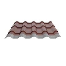 Dakpanplaat EUROPA | Anti-Drup 700 g/m² Staal 0,50 mm | 25 µm Polyester | 8012 - Roodbruin Dakpanplaat EUROPA | Anti-Drup 700 g/m² | Staal 0,50 mm | 25 µm Polyester | 8012 - Roodbruin #4