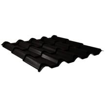 Dakpanplaat EUROPA Staal 0,50 mm | 35 µm Mattpolyester | 33 - Zwart Dakpanplaat EUROPA | Staal 0,50 mm | 35 µm Mattpolyester | 33 - Zwart #1