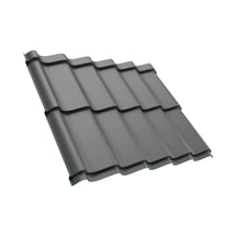 Dakpanplaat Szafir 350/15 | Anti-Drup 700 g/m² | Staal 0,50 mm | 25 µm Polyester | 9007 - Grijs aluminiumkleurig #1