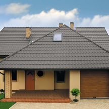 Dakpanplaat Szafir 350/15 | Anti-Drup 700 g/m² | Staal 0,50 mm | 25 µm Polyester | 9007 - Grijs aluminiumkleurig #9