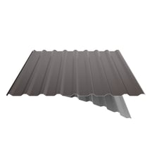 Damwandplaat 20/1100 | Dak | Anti-Drup 1000 g/m² | Staal 0,50 mm | 35 µm Mattpolyester | 32 - Donkerbruin #6