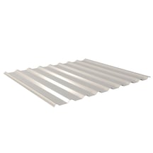 Damwandplaat 20/1100 | Dak | Anti-Drup 700 g/m² | Staal 0,75 mm | 60 µm Puramid | 9002 - Grijswit #1