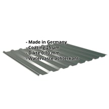 Damwandplaat 20/1100 | Dak Aluminium 0,70 mm | 25 µm Polyester | 6005 - Mosgroen Damwandplaat 20/1100 | Dak | Aluminium 0,70 mm | 25 µm Polyester | 6005 - Mosgroen #2