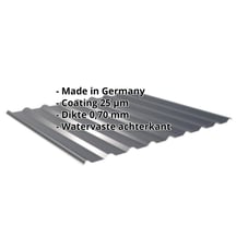 Damwandplaat 20/1100 | Dak Aluminium 0,70 mm | 25 µm Polyester | 7016 - Antracietgrijs Damwandplaat 20/1100 | Dak | Aluminium 0,70 mm | 25 µm Polyester | 7016 - Antracietgrijs #2