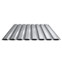 Damwandplaat 20/1100 | Gevel | Aluminium 0,70 mm | 25 µm Polyester | 9006 - Zilver-Metallic #1
