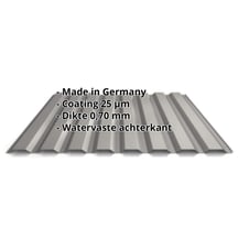 Damwandplaat 20/1100 | Gevel | Aluminium 0,70 mm | 25 µm Polyester | 9007 - Grijs aluminiumkleurig #2
