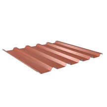 Damwandplaat 35/207 | Dak | Anti-Drup 1000 g/m² Staal 0,50 mm | 60 µm Puramid | 8004 - Koperbruin Damwandplaat 35/207 | Dak | Anti-Drup 1000 g/m² | Staal 0,50 mm | 60 µm Puramid | 8004 - Koperbruin #1