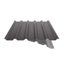 Damwandplaat 35/207 | Dak | Anti-Drup 700 g/m² | Staal 0,50 mm | 60 µm Puramid | 8017 - Chocoladebruin #6
