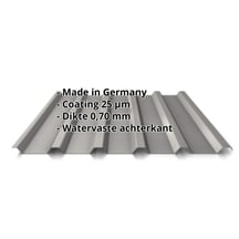Damwandplaat 35/207 | Dak | Aluminium 0,70 mm | 25 µm Polyester | 9007 - Grijs aluminiumkleurig #2