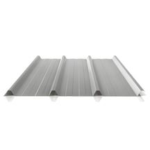 Damwandplaat 45/333 | Dak | Anti-Drup 1000 g/m² | Actieplaat | Staal 0,75 mm | 25 µm Polyester | 9006 - Zilver-Metallic #1