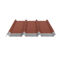Damwandplaat 45/333 | Dak | Anti-Drup 1000 g/m² Staal 0,50 mm | 35 µm Mattpolyester | 75 - Terracotta Damwandplaat 45/333 | Dak | Anti-Drup 1000 g/m² | Staal 0,50 mm | 35 µm Mattpolyester | 75 - Terracotta #5