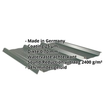 Damwandplaat 45/333 | Dak | Anti-Drup 2400 g/m² | Aluminium 0,70 mm | 25 µm Polyester | 6005 - Mosgroen #2